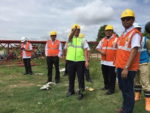 Menengok Pembangunan Jembatan Tayan Trans Selatan Kalimantan