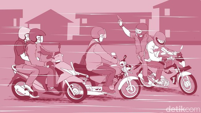 Kelakuan Geng Motor: Menyerang karena Iseng Sampai Nangis di Sidang