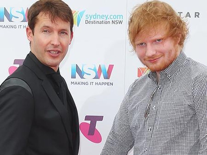 Ed Sheeran Umumkan Pertunangan dengan James Blunt