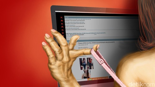 Ilustrasi Prostitusi Online