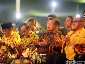 JK Ingatkan Nurdin Halid: Ini Parpol Bukan Perusahaan