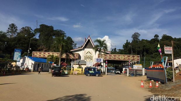 Bangunan Lama PLBN Entikong