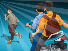 Gerombolan Remaja Sabet Mobil Pakai Celurit di Sanden Bantul