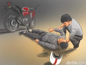 Anggota Densus 88 Tewas Kecelakaan Motor di Lenteng Agung