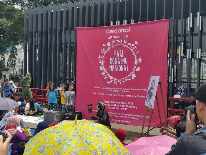 Di Bandung, Tanggal Lahir Pak Raden Dideklarasikan Jadi Hari Dongeng