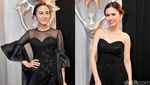 Nina Zatulini dan Michelle Joan Anggun Bergaun Hitam