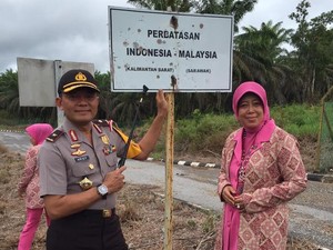Cerita Kapolda Kalbar Blusukan Menembus Medan Berat Menuju Perbatasan RI-Malaysia