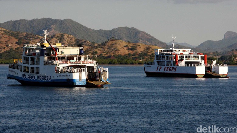 Foto: Ilustrasi kapal ferry (Dikhy Sasra/detikcom) Foto: Ilustrasi kapal ferry (Dikhy Sasra/detikcom)