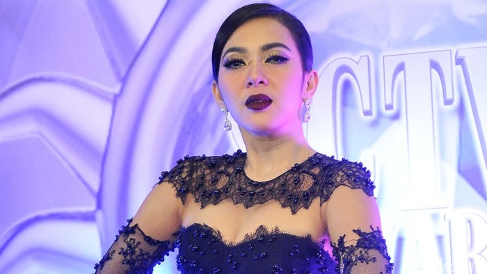 Acara SCTV Awards 2015 di Studio Emtek, Daan Mogot, Jakarta Barat.