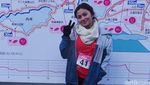 Asyiknya Ariel Tatum Maraton di Kaki Gunung Fuji!