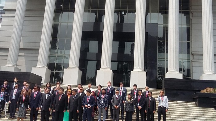 Bahas Sistem Peradilan, 14 Negara Ikut Kursus Singkat di MK