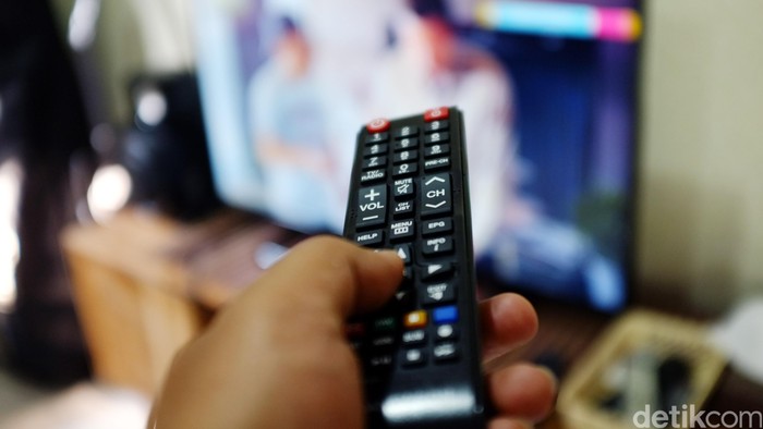 Remote  Kontrol TV.  dikhy sasra/ilustrasi/detikfoto