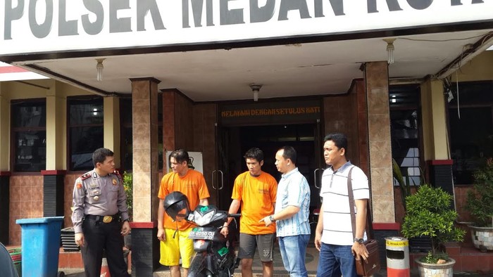 2 Pelaku Jambret yang Dikenal Kejam di Medan Dibekuk
