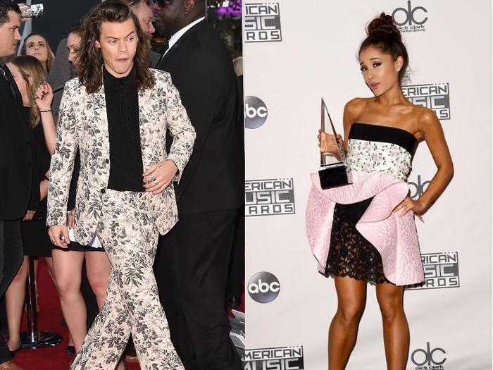 Ariana Grande dan Harry Styles, Seleb Ter-fashionable di Internet