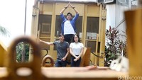 Ada-ada aja pose unik yang dilakukan Ge pamungkas