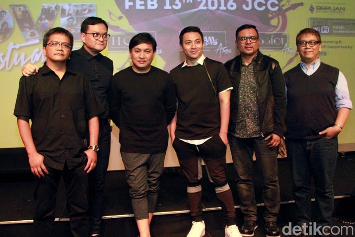 Kahitna press converence di Kemang
