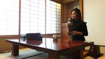 Seksinya Ariel Tatum di Rumah Tradisional Jepang