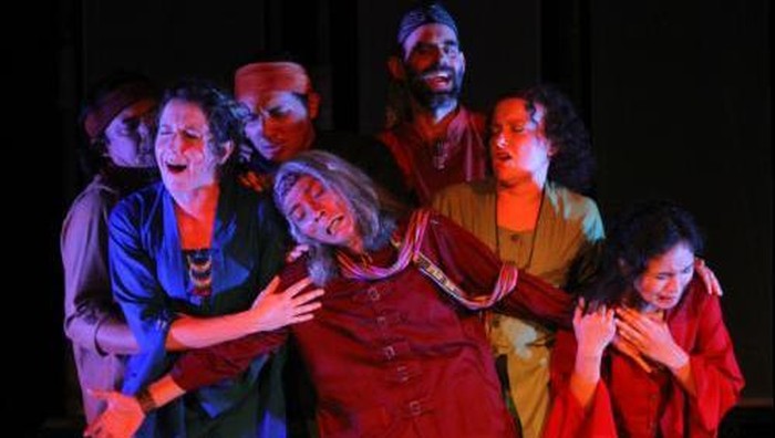 Mainteater Bandung Pentas di Festival Mapping Melbourne 2015