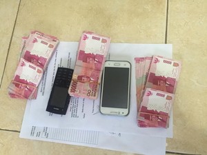 Samad Dibekuk Polisi Setelah Datang ke Bank dan Coba Transfer Uang Palsu