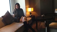 Ariel Tatum dikaruniai wajah cantik yang kerap mendapat pujian. Foto: Dicky Ardian