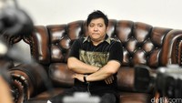 Steve kembali mencurahkan isi hatinya tentang cobaan yang dia alami. Pool/Noel/detikFoto.