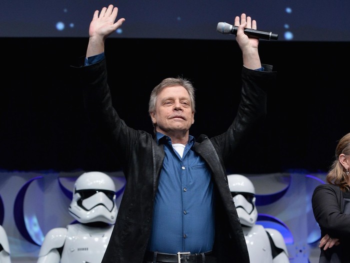 Mark Hamill, pemeran Luke Skywalker di film Star Wars. Foto: Jesse Grant Mark Hamill, pemeran Luke Skywalker di film Star Wars. Foto: Jesse Grant