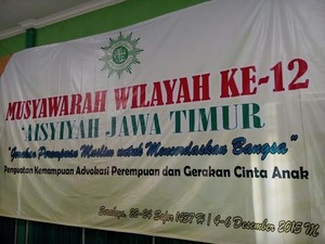 PW Aisyiyah Jatim Anti Golput, Ajak Pilih Pemimpin Sapu Tak Kotor