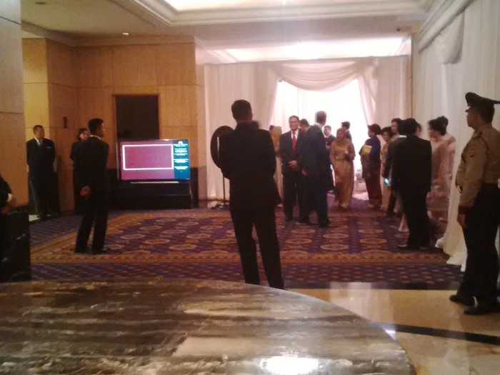 Pernikahan Putri Novanto di Hotel Mulia Diamankan Pengamanan Dalam DPR