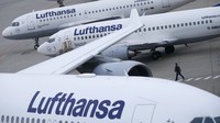 Beranjak ke negeri tetangga Belanda adalah maskapai kebanggan Jerman, Lufthansa yang juga masuk daftar ini (REUTERS/Ralph Orlowski/Files)