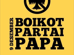 Ramai di Twitter: #BoikotPartaiPapa 9 Desember
