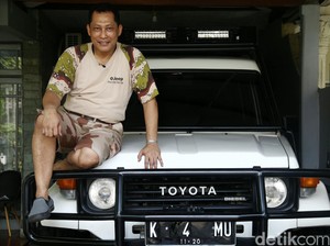 Tunggangan Komjen Buwas: Jeep Putih K 4 MU dan Taft Kebo Kenangan
