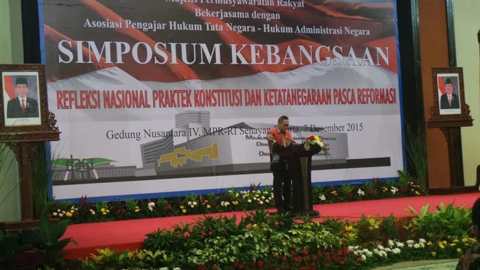 Wapres JK dan Megawati Hadiri Acara Simposium Kebangsaan di MPR