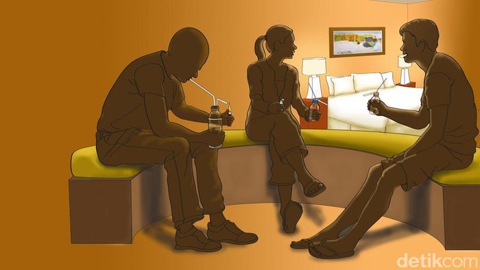 Digerebek Pesta Narkoba di Kandang Ayam, Pak Lurah Nyebur di Kolam