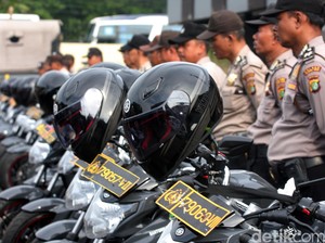 Polisi Gelar Patroli Skala Besar Amankan Pemungutan Suara 19 April