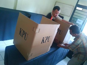 Begini Kondisi Persiapan Salah Satu TPS Jelang Pilkada Kabupaten Bandung