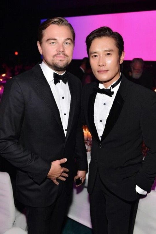 Lee Byung Hun dan Leonardo DiCaprio