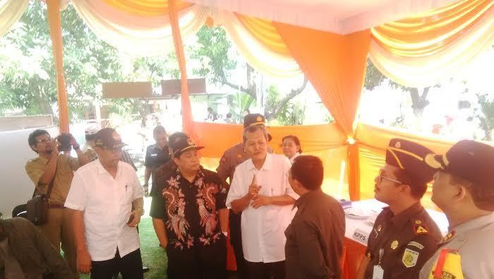 Forum Pimpinan Pantau TPS di Surabaya, Ketua KPU: Kita Siap Gelar Coblosan