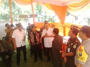 Forum Pimpinan Pantau TPS di Surabaya, Ketua KPU: Kita Siap Gelar Coblosan
