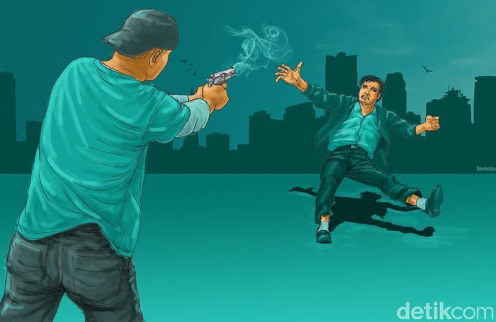 ilustrasi penembakan