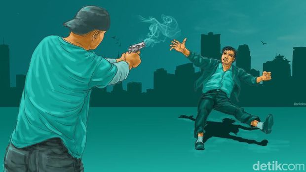 ilustrasi penembakan