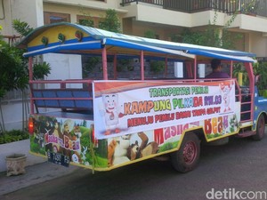 Jadi Kampung Pilkada, TPS Ini Siapkan Odong-odong untuk Jemput Pemilih