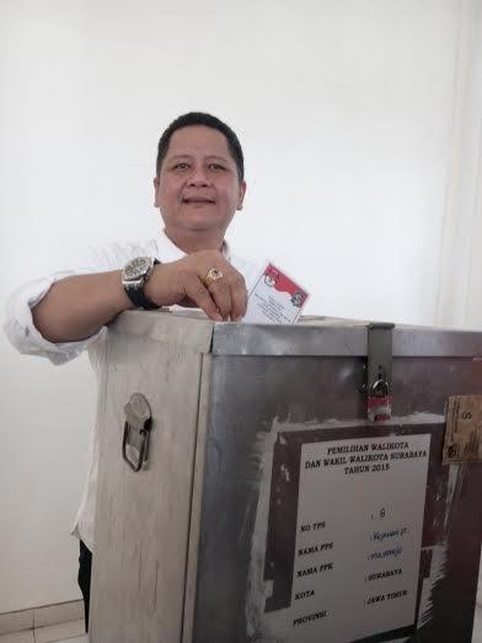 TPS 8 Tempat Mencoblos Whisnu, Risma Unggul Mutlak