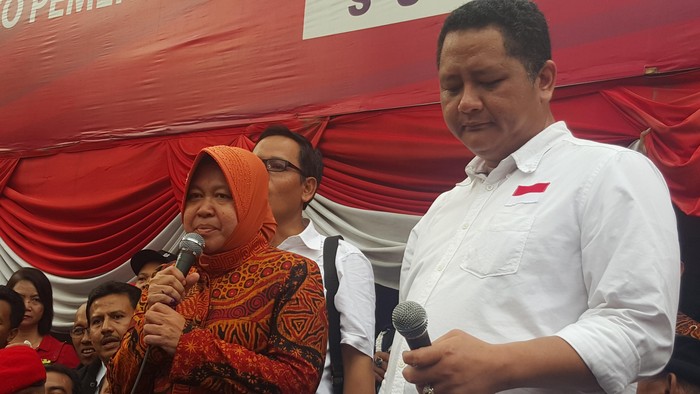 PDIP akan Serahkan Risma-Whisnu ke Warga Surabaya