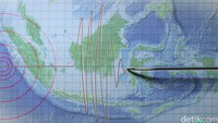 Gempa Darat M 6,4 Guncang Simalungun Sumut