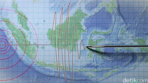 Ilustrasi Gempa Bumi di Indonesia
