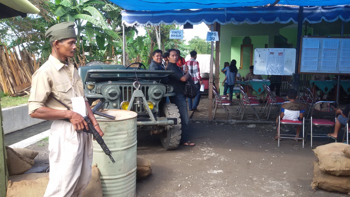 Zaman Perang Kemerdekaan Dihidupkan di TPS 30 Bantul
