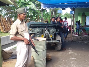 Zaman Perang Kemerdekaan Dihidupkan di TPS 30 Bantul