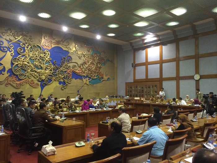 Bahas Legislasi 2016, Baleg DPR Rapat Bareng Menkum HAM