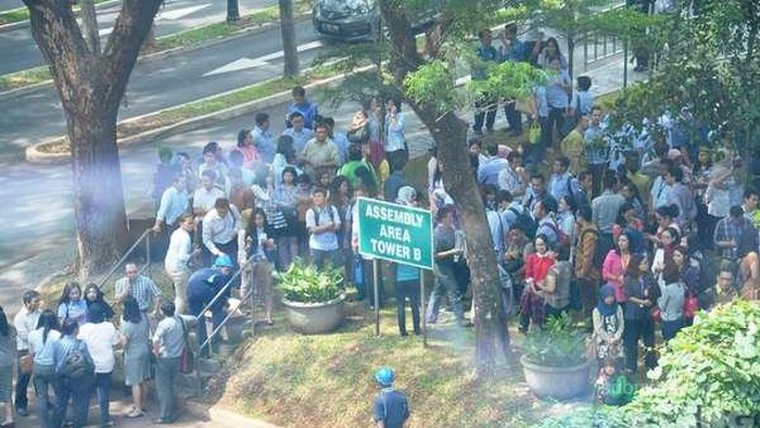 Polisi Cek Insiden Lift Jatuh di Gedung Arkadia