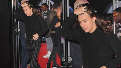 Harry Styles Eksis dengan Celana Cutbray, Tetap Ganteng?